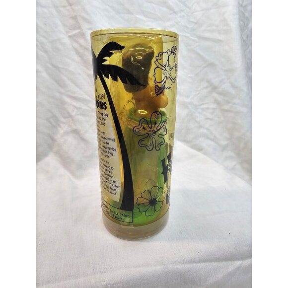 Sealed Wiggling Hula Girl Retro Tiki Novelty Ukulele Dancer 1998 Accoutrements - Picture 5 of 8